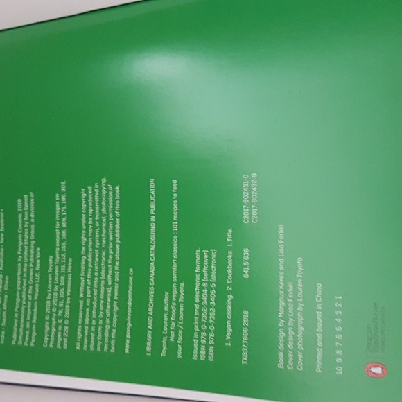 Vegan Comfort Classics Cookbook | Lauren Toyota | Good Used Condition! - Picture 7 of 16